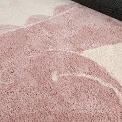 Children's Rug - Soft Dino (cream/pink)
