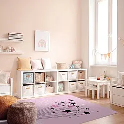 Childrens rugs - Starshine (pink)