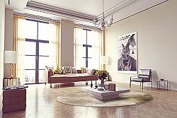 Round rug - Cadiz (beige)