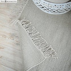 Wool rug - Bibury (beige)