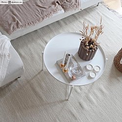 Wool rug - Bibury (cream)