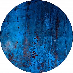 Round rug - Aragon (blå)
