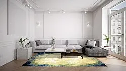 Wilton rug - Pamplona (blue)