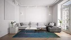 Wilton rug - Alicante (blue)