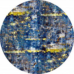 Round rug - Estella (blå)