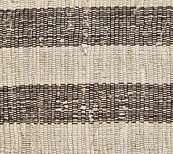 Cotton rug - Hedda (black)