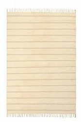 Cotton rug - Helle (offwhite/grey)