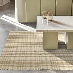 Cotton rug - Husvik (beige)