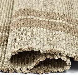 Cotton rug - Husvik (beige)