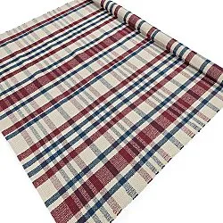 Cotton rug - Husvik (cream/multi)