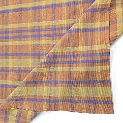 Cotton rug - Husvik (coral/multi)