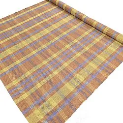 Cotton rug - Husvik (coral/multi)