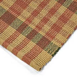 Cotton rug - Husvik (mustard/multi)