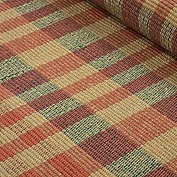 Cotton rug - Husvik (mustard/multi)