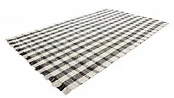 Cotton rug - Noomi (black)