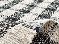 Cotton rug - Noomi (black)
