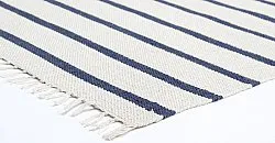 Cotton rug - Helle (blue)