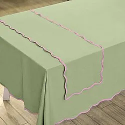 Table runner - Yrsa (green)