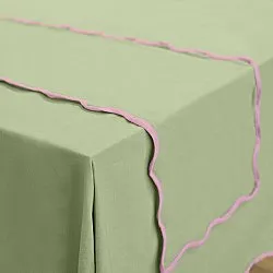 Table runner - Yrsa (green)