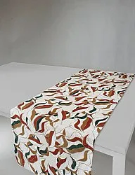 Table runner - Amalie (beige/rust)