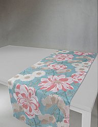 Table runner - Serena (turquoise/pink)