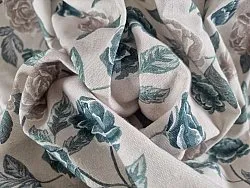 Table runner - Wreath (blue)