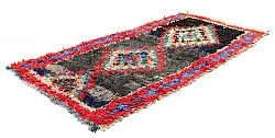 Moroccan Berber rug Boucherouite 245 x 110 cm