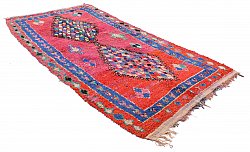 Moroccan Berber rug Boucherouite 330 x 150 cm