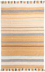 Cotton rug - Bouira (orange/multi)