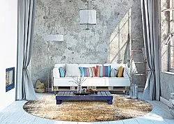 Round rug - Florent (brown)