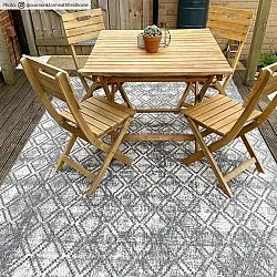 Indoor/Outdoor rug - Brussels Grey (grey)
