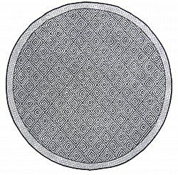 Round rug - Monsaraz (black)