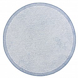 Round rug - Monsaraz (blue)