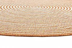 Round rug - Ferragudo (orange)