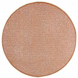 Round rug - Tromsø (orange)