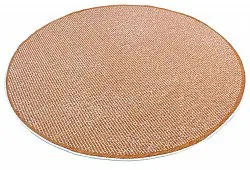 Round rug - Tromsø (orange)