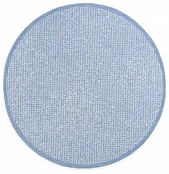 Round rug - Tromsø (blue)