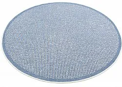 Round rug - Tromsø (blue)