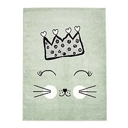 Childrens rugs - Bubble Crown (green)
