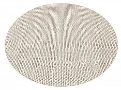 Round rug - Avafors Wool Bubble (beige)