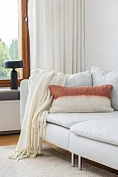 Cushion cover in wool mix - Carrie (pink)