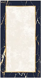 Wilton rug - Cerasia (navy/white/gold)