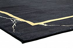 Wilton rug - Cerasia (black/gold)
