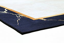 Wilton rug - Cerasia (navy/white/gold)