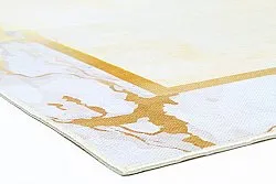 Wilton rug - Cerasia (beige/white/gold)