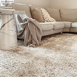 Shaggy rugs - Cosy (beige)