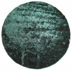 Round rugs - Cosy (dark green)