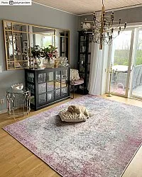 Wilton rug - Badem (pink/multi)