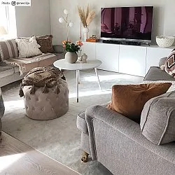 Wilton rug - Art Silk (light grey/beige)