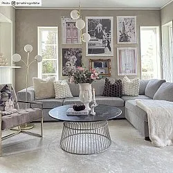 Wilton rug - Art Silk (light grey/beige)